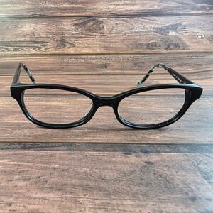 DKNY Eyeglasses‎ womens Black 52-16-135 Plastic Frame Stylish